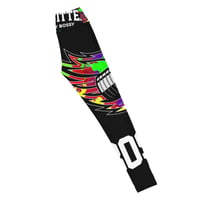 Image 4 of BOSSFITTED Black and Colorful Logo AOP Yoga Leggings