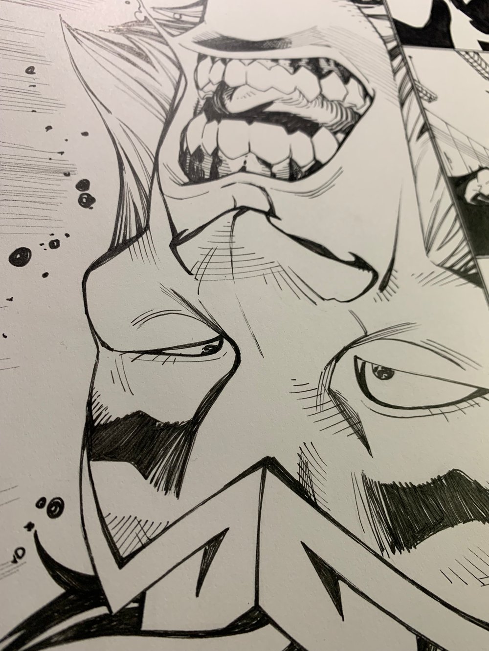 Image of MONKEY PRINCE #2 pg01 original art