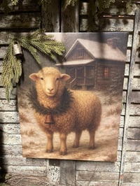 Image 1 of #4.... The Christmas Guardin ~ CANVAS WRAP ~