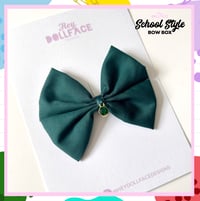 Image 1 of SCHOOL COLLECTION - COLOUR BLOCK BOW