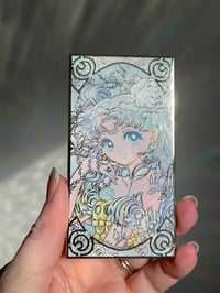 Image 2 of Moonbow Serenity enamel pin 