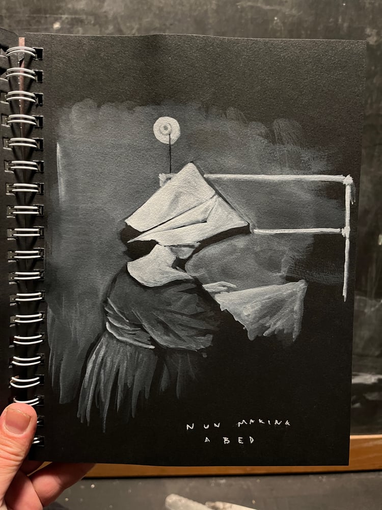 Image of BLACK SKETCHBOOK PAGES 