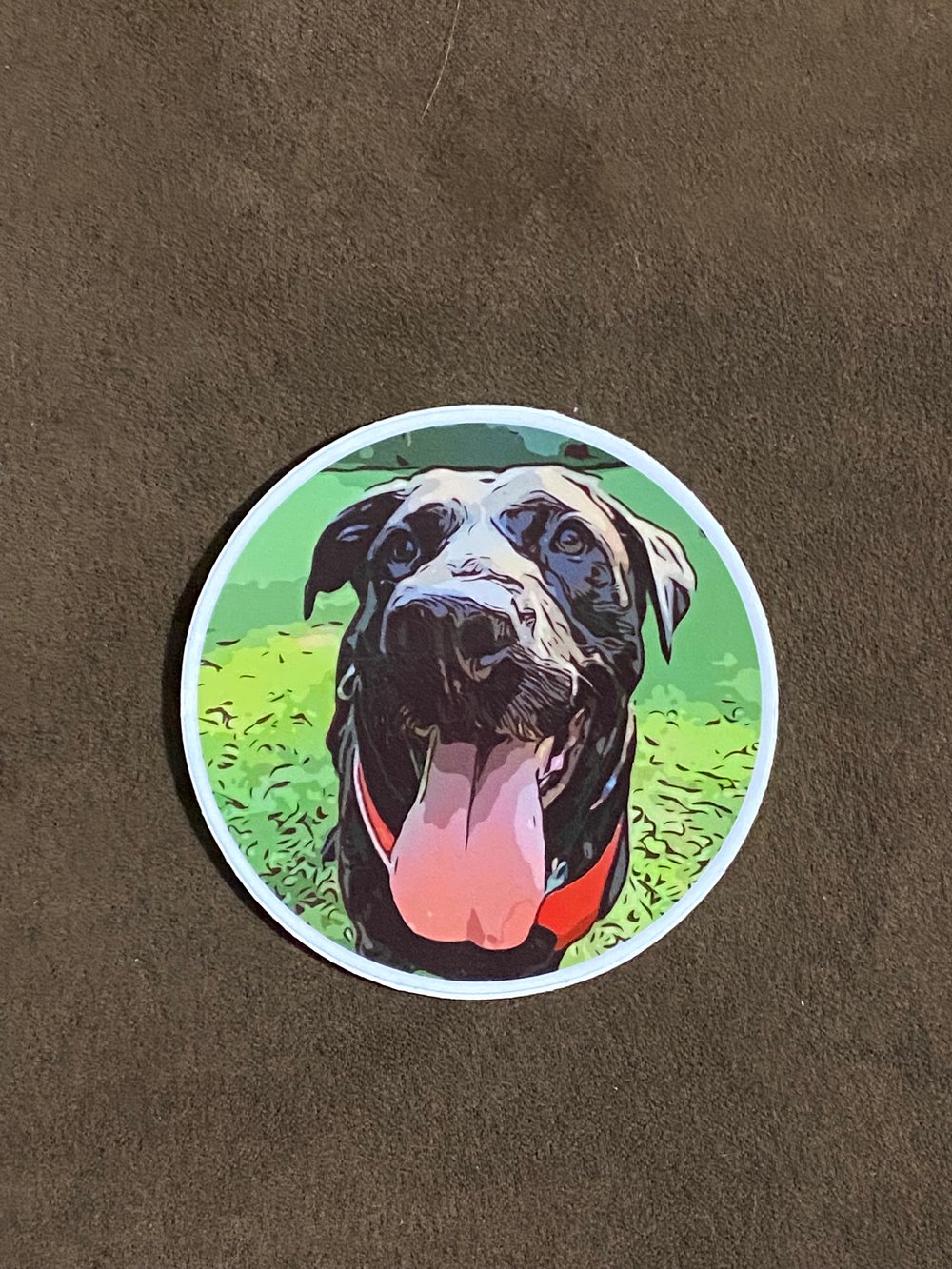 Image of Black Lab Sticker