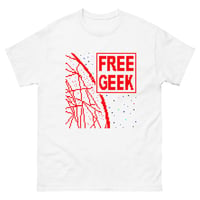 FREE GEEK BIRTHDAY T-SHIRT (RED LOGO)
