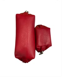 Image 3 of FURLA- Cosmetic Cosmetic (2) Pouches W/ original dust bag