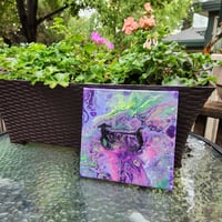 Image 2 of Bubbling Bliss 8x8"