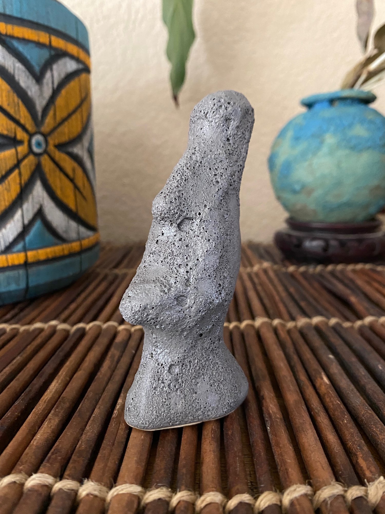 Image of Quick Sculpt Mini Moonrock Moai (e) - Shipping Included 