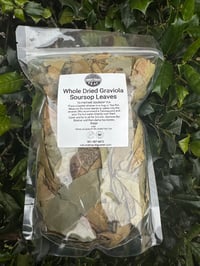 Whole Dried Graviola - Soursop Leaves