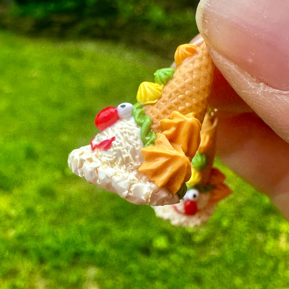 Image of Ice Cream Clown Earrings
