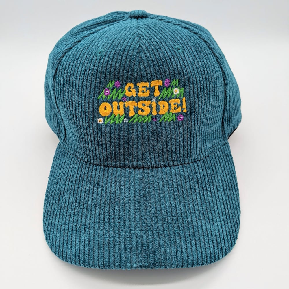 Image of Get Outside! Corduroy Dad Hat