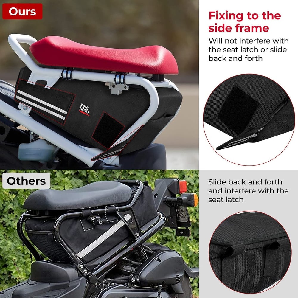 Honda Ruckus Kemimoto Under Seat Storage Bag 