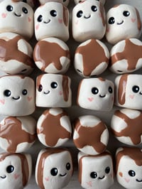 Marshmallows cover in chocolate 