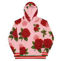 Image 1 of By TeamLUCCI™- "BLOOM" All Over Print Cotton Hoodie