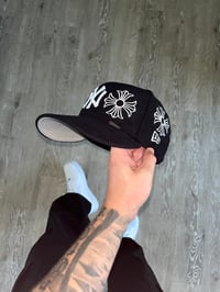 Image 1 of FLEECE MATERIAL (COLD WEATHER) NY YANKEES CUSTOM FITTED