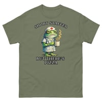 Image 5 of Short Staffed But There’s Pizza Nurse Frog Unisex T-Shirt