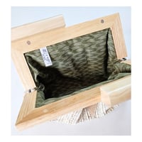 Image 4 of Raffia woven Clutch