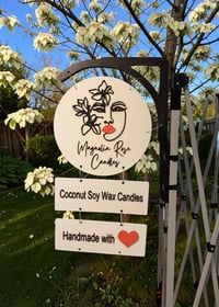 Custom 16” Double Sides Market Sign