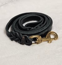 Image 1 of 6 ft Soft Leather Leash 