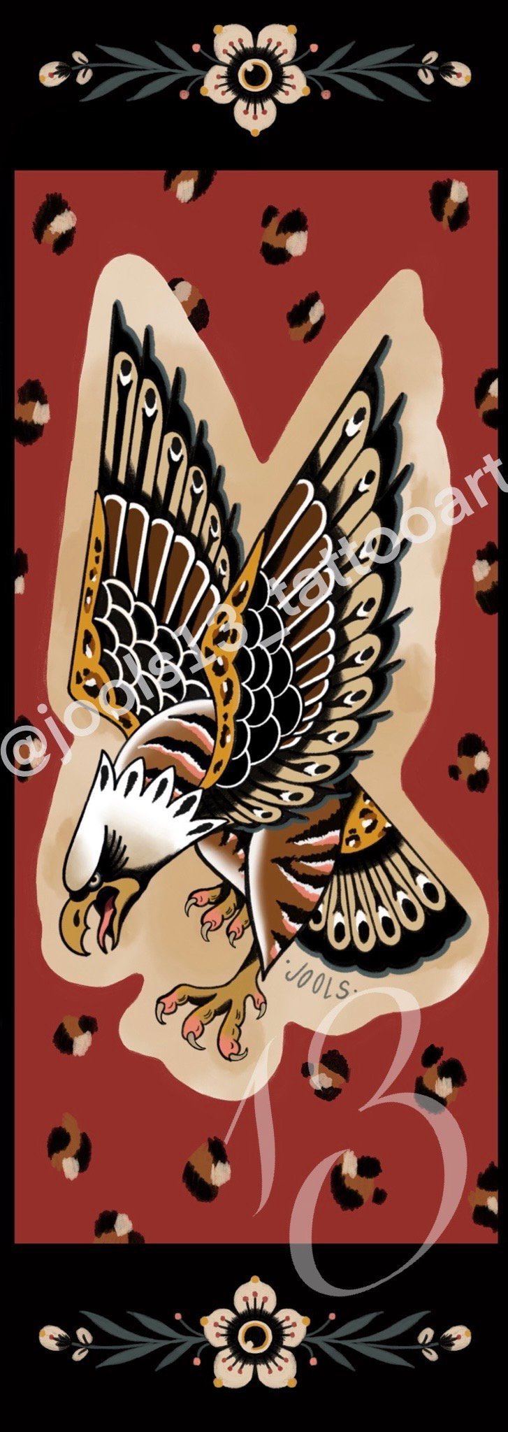 Artprint "Eagle" by Jools