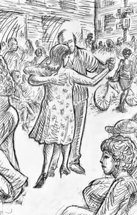 Kensington Market series - Pencil Drawing #03