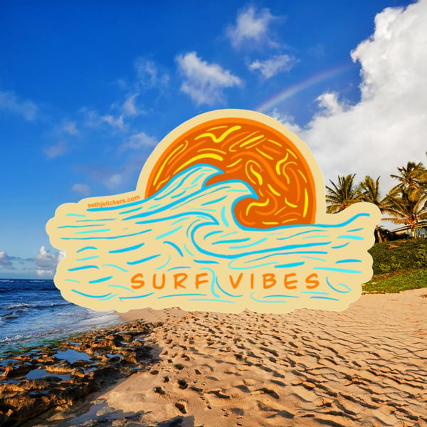 Image of Surf Vibes Sticker