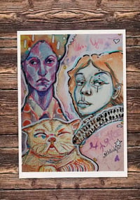 Image 3 of County Fair Original drawing Cinnamon Thoughts Series 