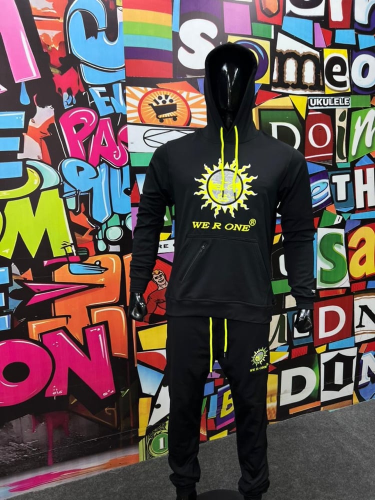 Image of THE ONE PULLOVER DRI DIT UNIT BLACK/NEON YELLOW