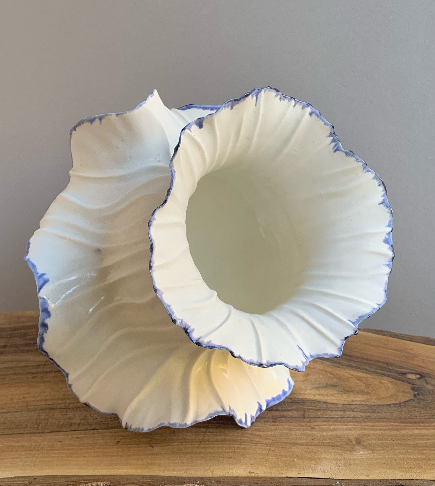 Image of Porcelain Seaflower Sculpture 
