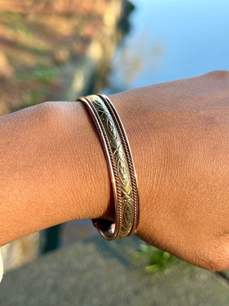 Image of Magnetic Copper Bangle #3