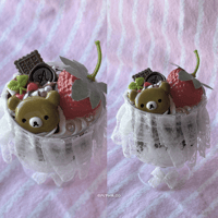 Image 1 of ⋆˚࿔ rilakkuma sundae decor 3