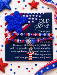 Image 3 of Red White & Cool Bracelet Sets