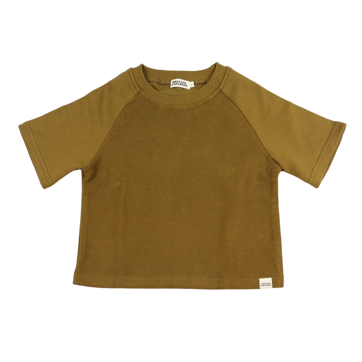 Image of Active T-Shirt - French Terry - Khaki