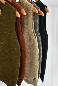 Image 25 of Donegal Fleck Vest - Made in Ireland