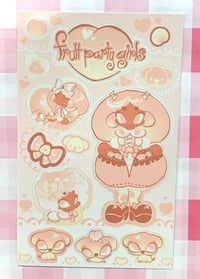 Image 4 of Fruit Party Girls Sticker Sheets