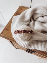 Image 2 of Dusky mauve bow halo