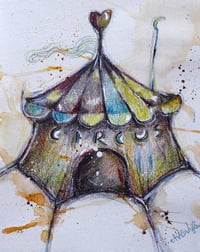 Image 2 of Circus Tent (Series) Crayons 