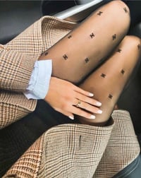 Image 1 of CC Black Tights