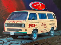 Image 1 of Surfer Boy Pizza (Signed Print)