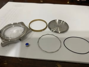 Image of OMEGA GENEVE STAINLESS STEEL GENTS WATCH KIT,NEW,ref 166 0169