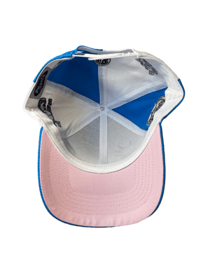 logos hat blue/white