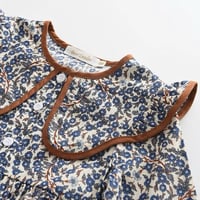 Image 2 of Floral Large Collar Dress