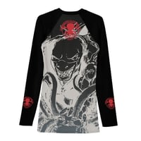 Image 3 of Sharkman vs Cthulhu rashguard