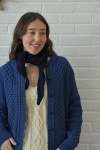 Image 8 of Wool Neckerchief - Hand-knit in Ireland 