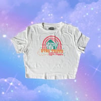 stay trippy little hippie croptop