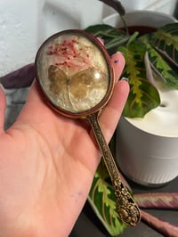 Image 3 of Ginkgo Antique Hand Mirror 