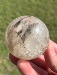 Image 1 of Included Quartz Sphere #3071