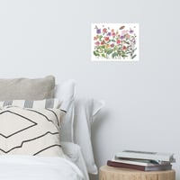 Image 7 of Goldfinch Garden-Poster Print