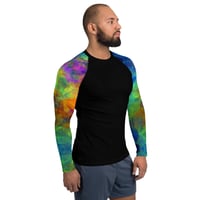 Image 2 of Enigma Rainbow Men's Rash Guard   