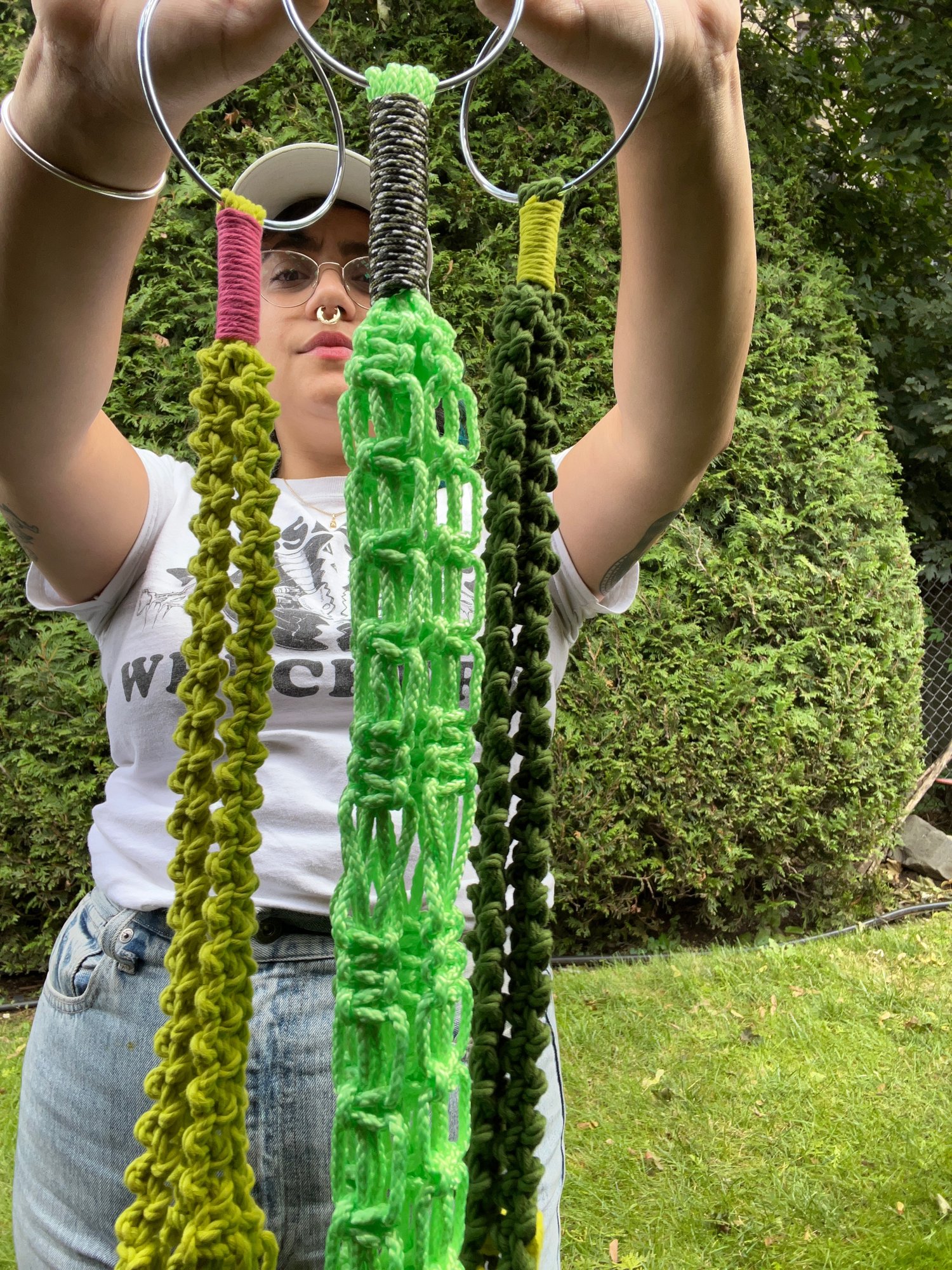 Image of Colorful Plant Hangers