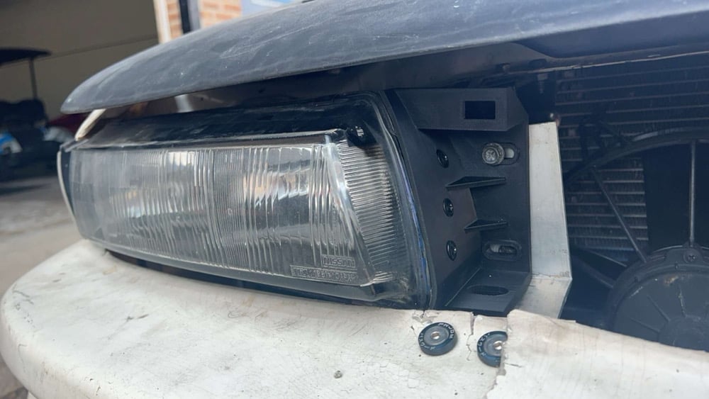 Image of 3D printed Nissan S13 Headlight brackets